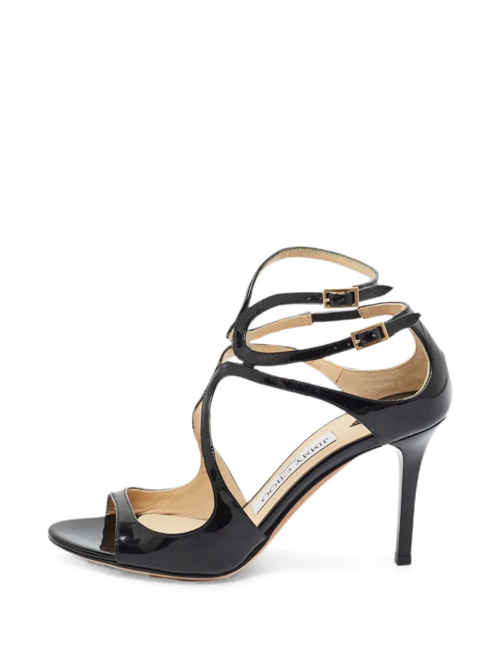 Jimmy Choo Pre-Owned Ivette sandals - Schwarz