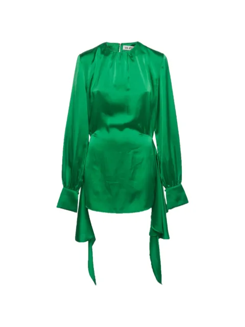 The Attico long-sleeve mini dress