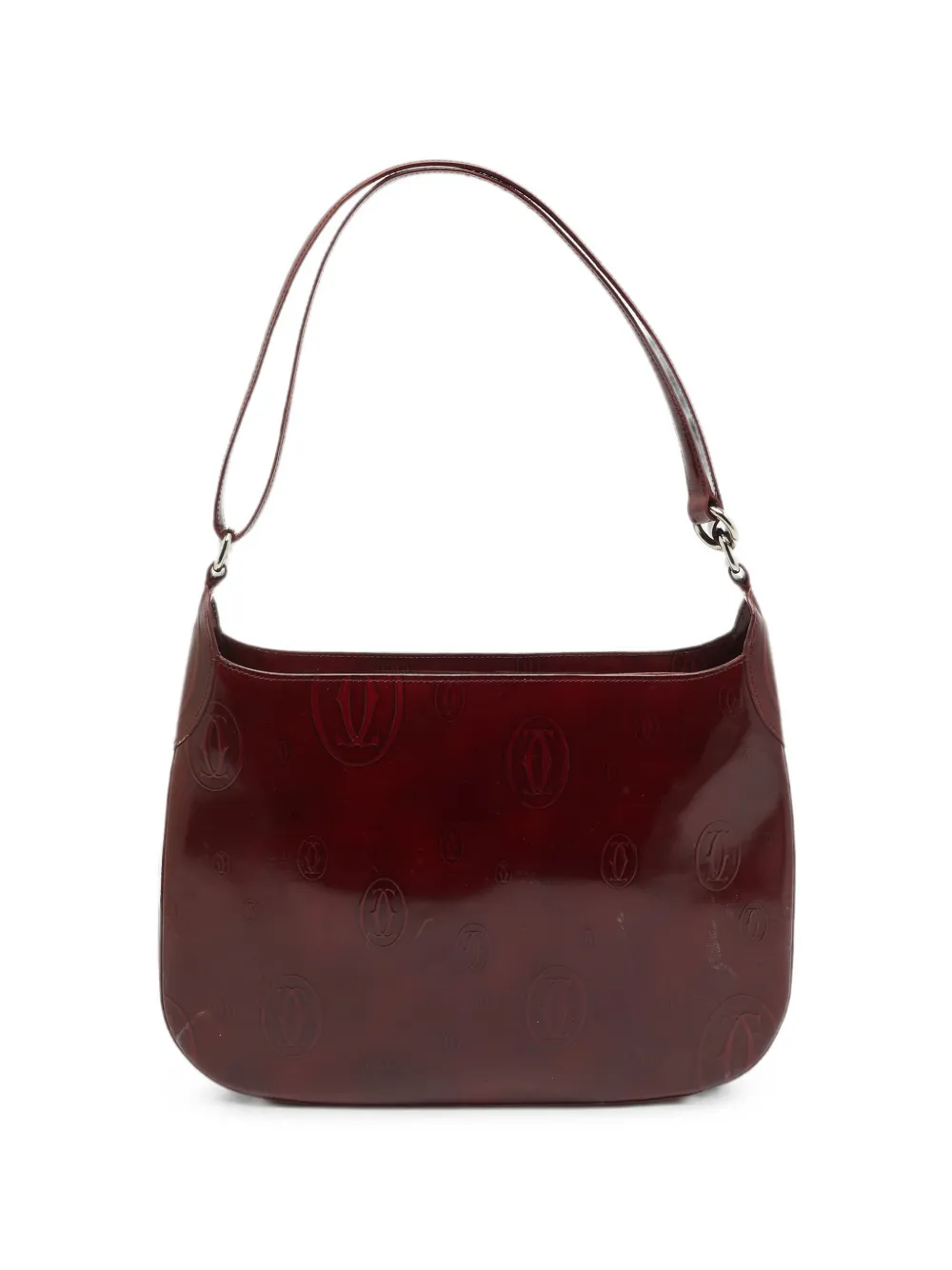 Cartier Happy Birthday patent-leather shoulder bag - Rosso