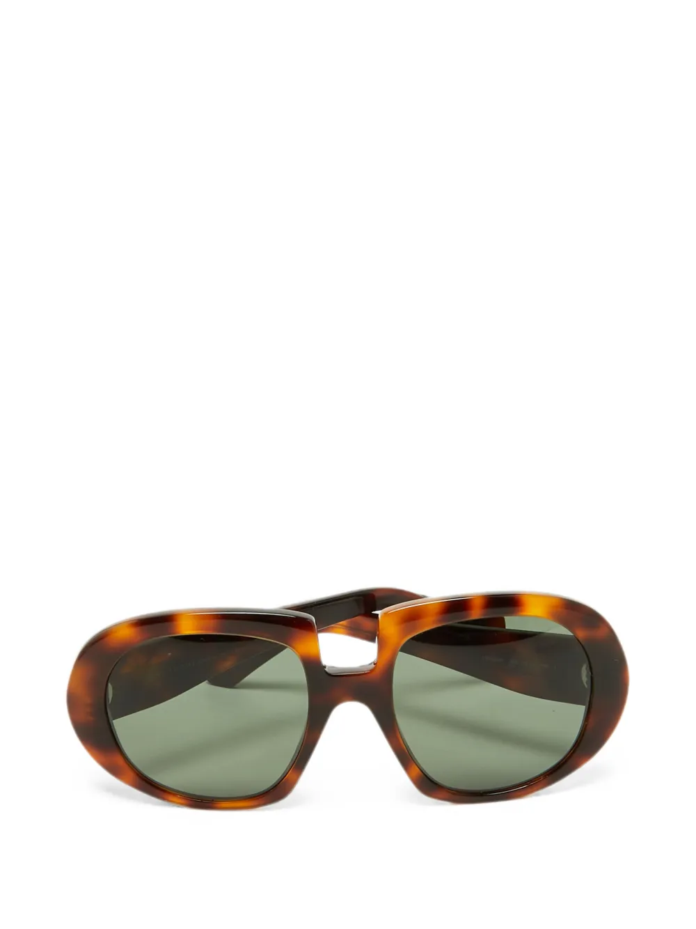 Loewe Pre-Owned Anagram Oversized-Sonnenbrille - Braun