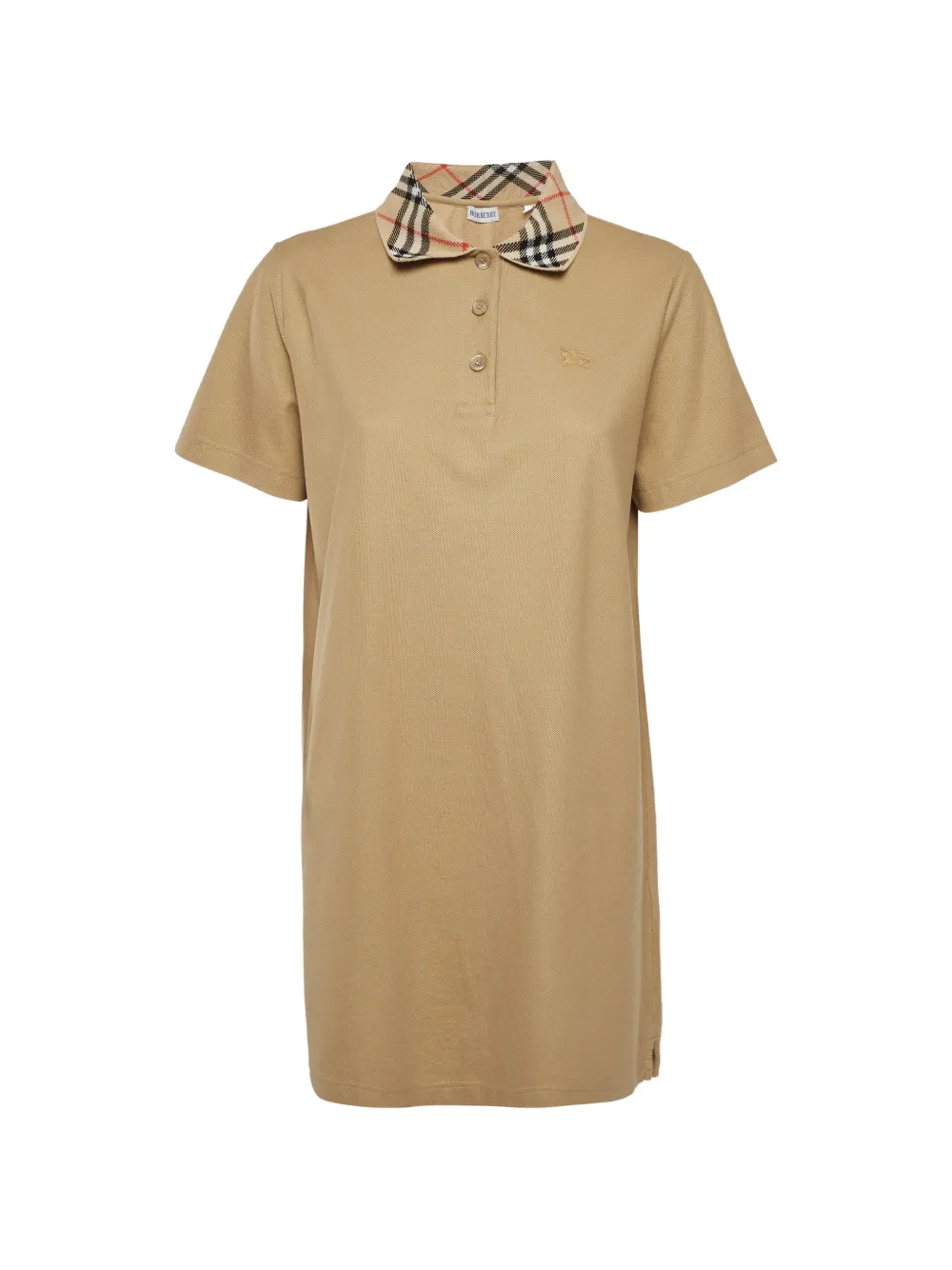 Burberry Pre-Owned check-collar shirt dress - Toni neutri