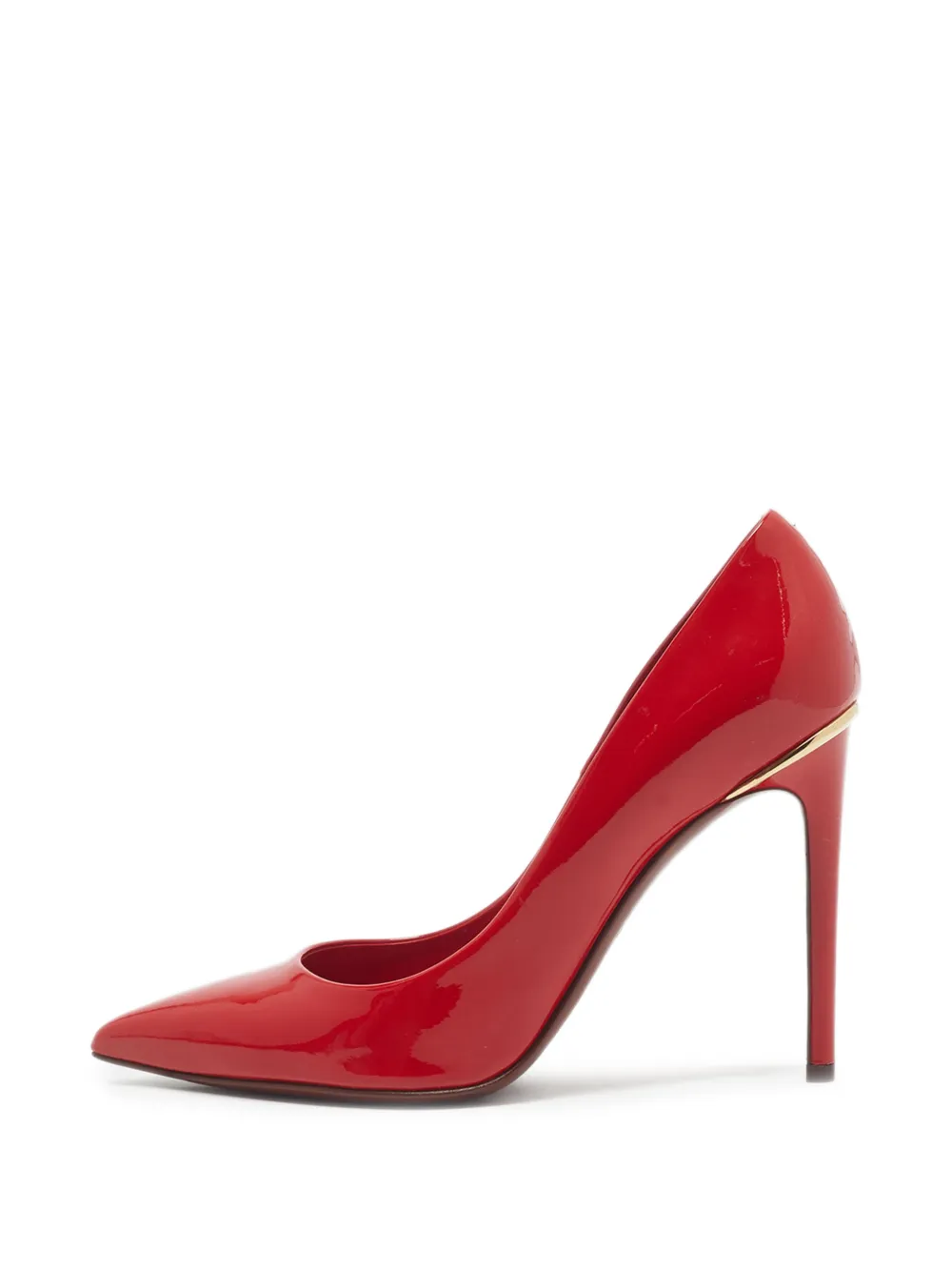Louis Vuitton Pre-Owned Eyeline pointed-toe pumps - Rot