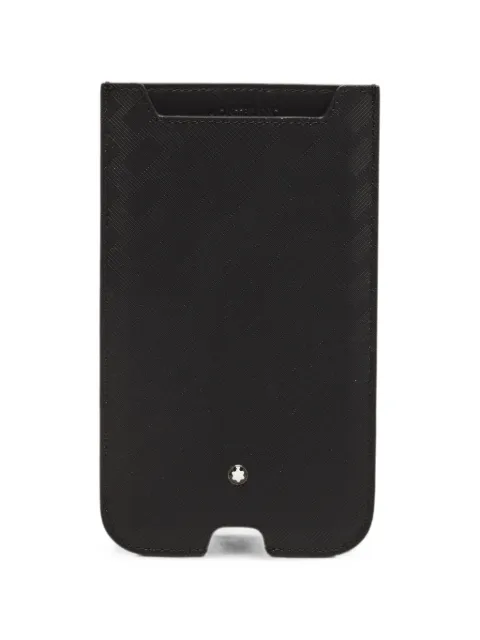 Montblanc Extreme 3.0 textured leather phone pouch