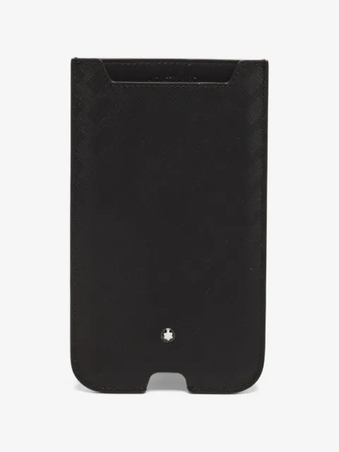 Montblanc Extreme 3.0 textured leather phone pouch