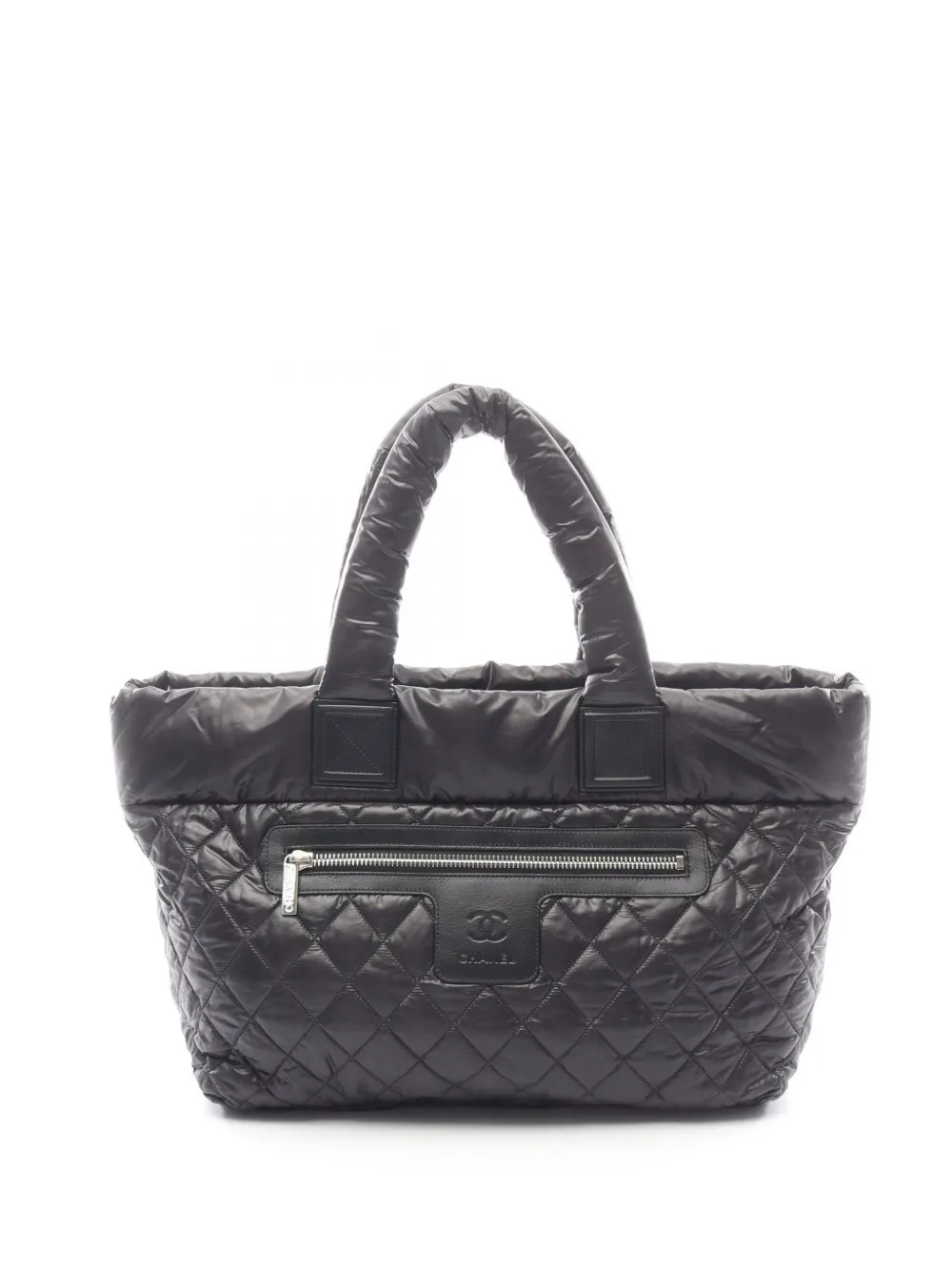 CHANEL Pre-Owned Borsa tote Coco Cocoon media trapuntata 2019 - Nero