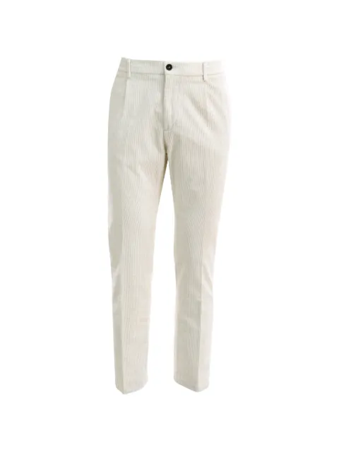 Cruna pleated corduroy trousers