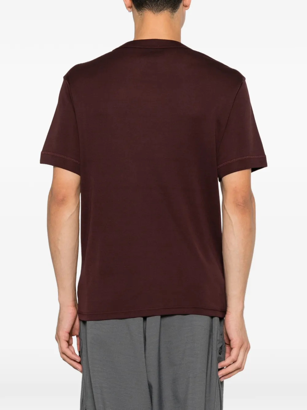 Y-3 T-shirt met logoprint Rood