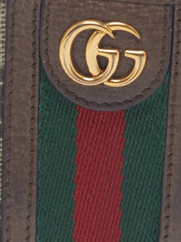 GUCCI オフィディア GGスプリーム ケース Gucci Pre-Owned オフィディア GGスプリーム カードケース