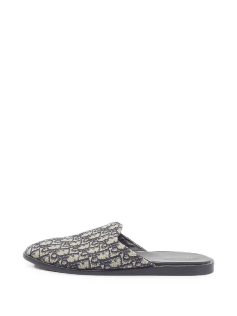 Christian Dior Pre-Owned Oblique canvas mules