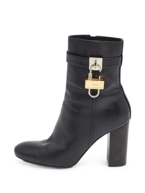 Givenchy Pre-Owned Padlock leather ankle boots