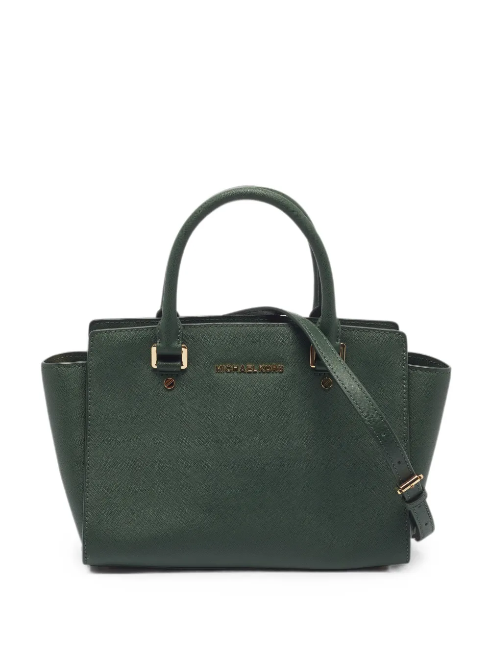 Michael Kors Vintage sac à main colour block - Vert