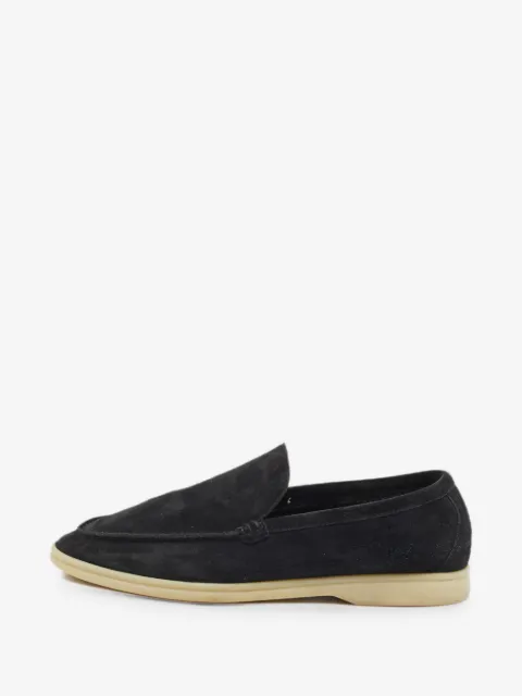 Loro Piana Pre-Owned Summer Walk suede loafers