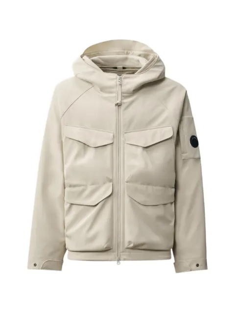 C.P. Company zip-fastening hooded jacket