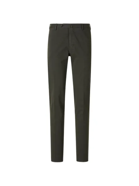 PT Torino Schmale Hose mit Logo-Schild