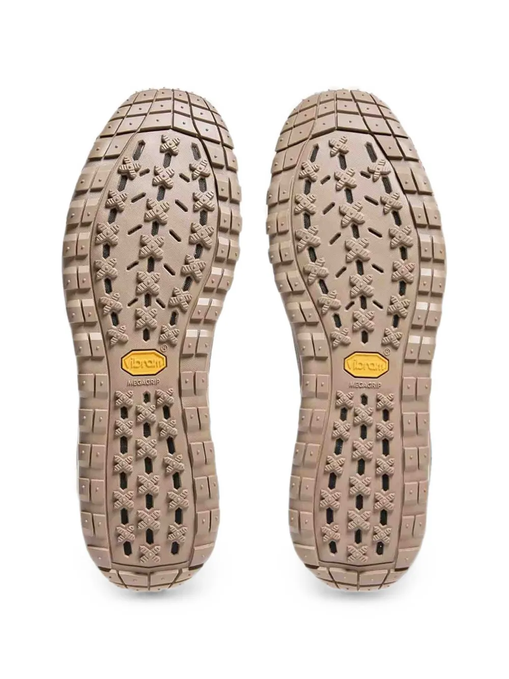 Moncler logo-embossed Vibram sneakers Beige