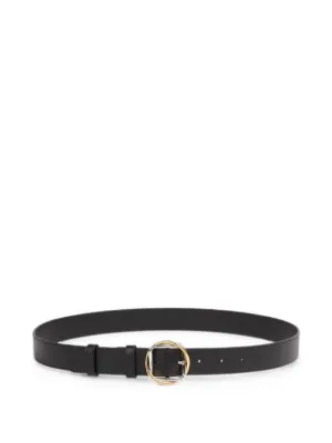 AMI Paris Ami De Coeur バックル ベルト | ブラック | FARFETCH JP