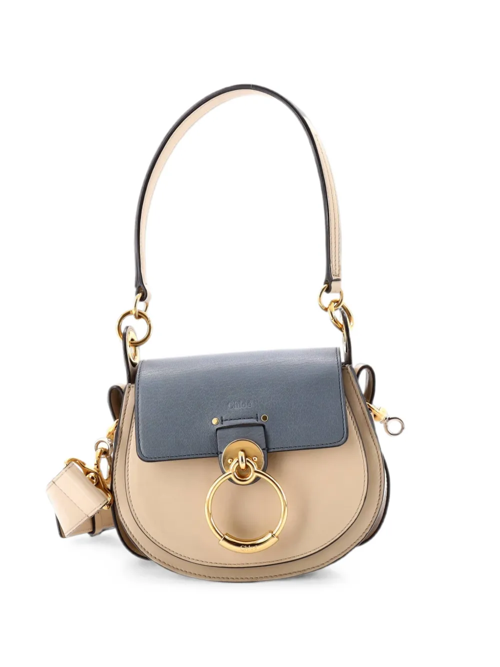 Chloé Pre-Owned Borsa a spalla Tess piccola in pelle - Toni neutri