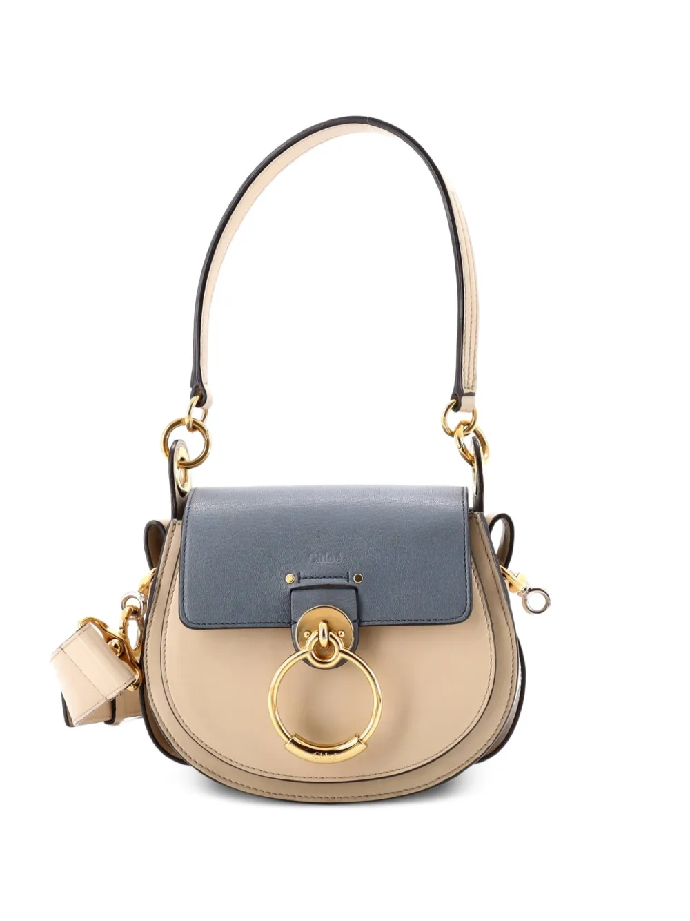 Chloé Pre-Owned Kleine Tess Schultertasche - Nude
