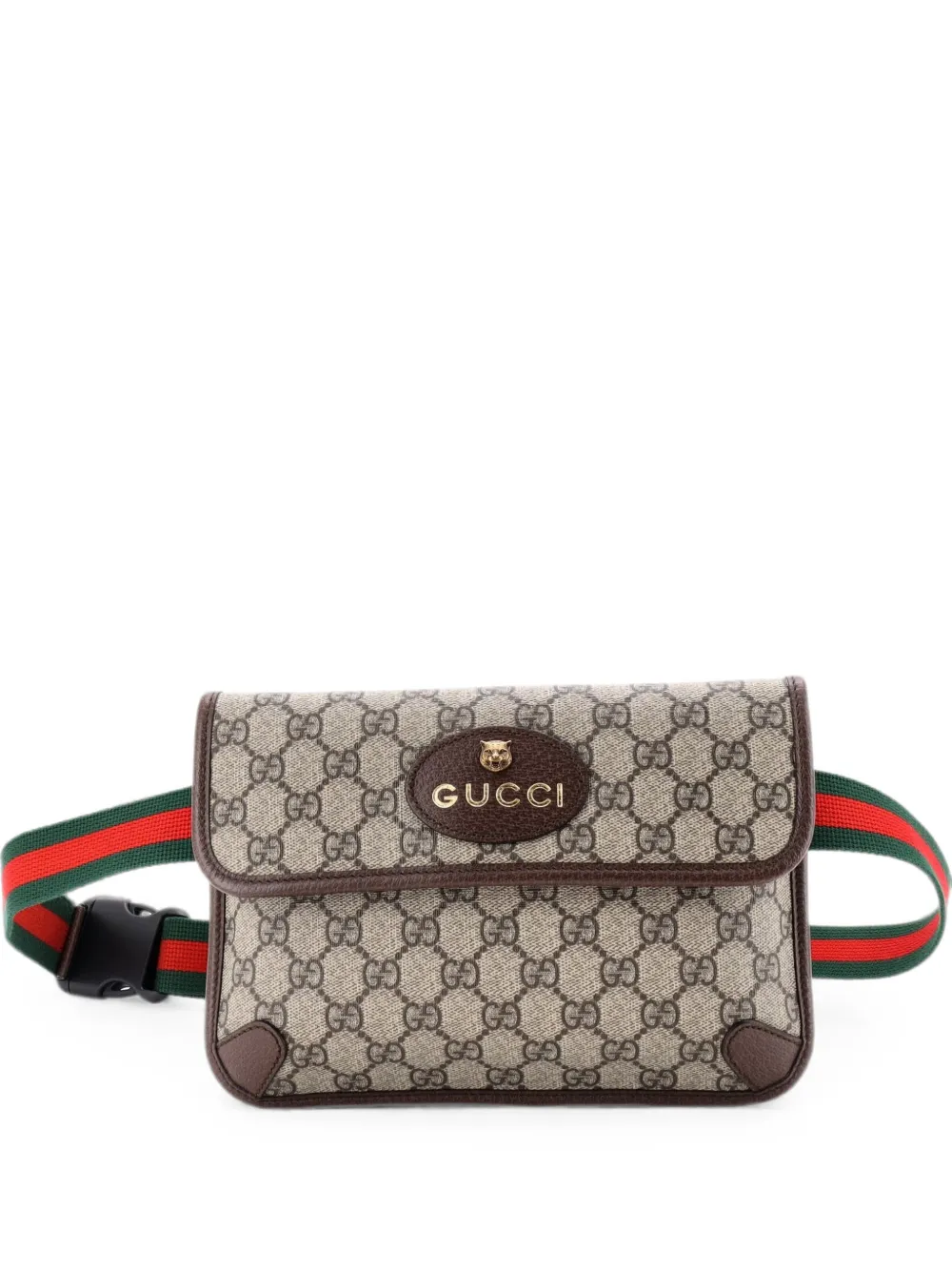 Gucci Pre-Owned Marsupio Neo Vintage in tela cerata GG - Marrone