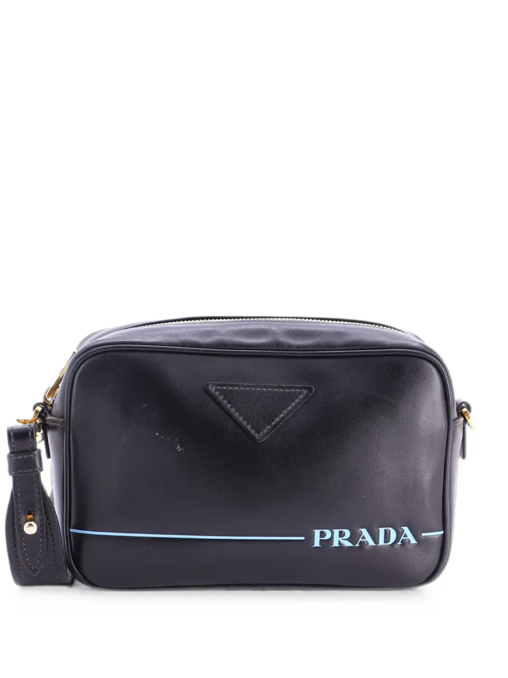 Prada Pre-Owned Borsa a tracolla Mirage Camera Bag piccola in pelle - Nero