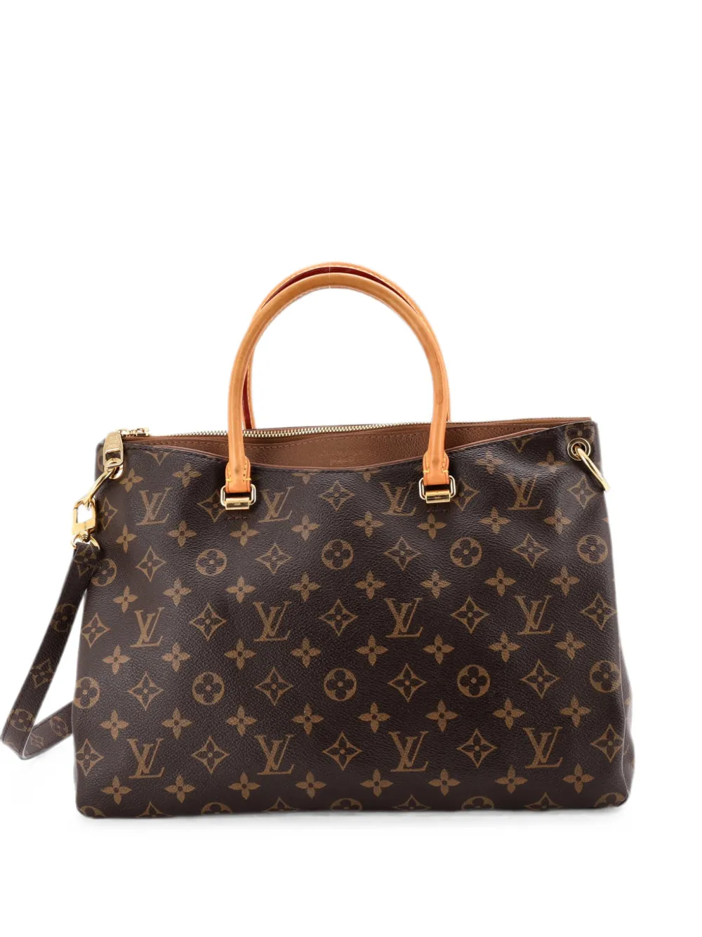 Louis Vuitton Pre-Owned Pallas Tote Monogram Canvas Schultertasche - Braun