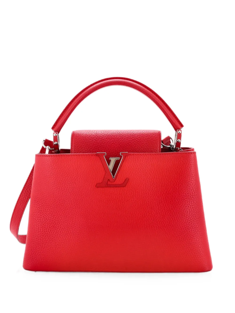Louis Vuitton Pre-Owned Borsa a tracolla Capucines PM in pelle - Rosso