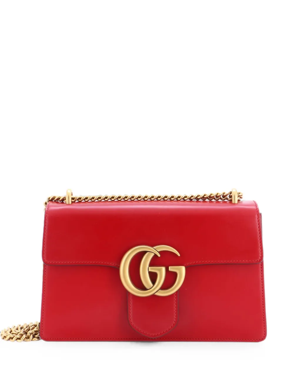 Gucci Pre-Owned Borsa a spalla GG Marmont - Rosso