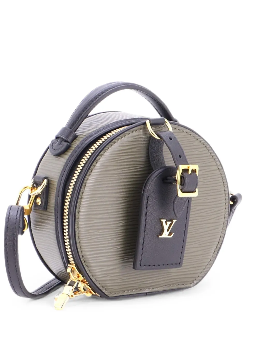 Louis Vuitton Pre-Owned Borsa a tracolla Boite Chapeau mini in pelle Épi - Nero