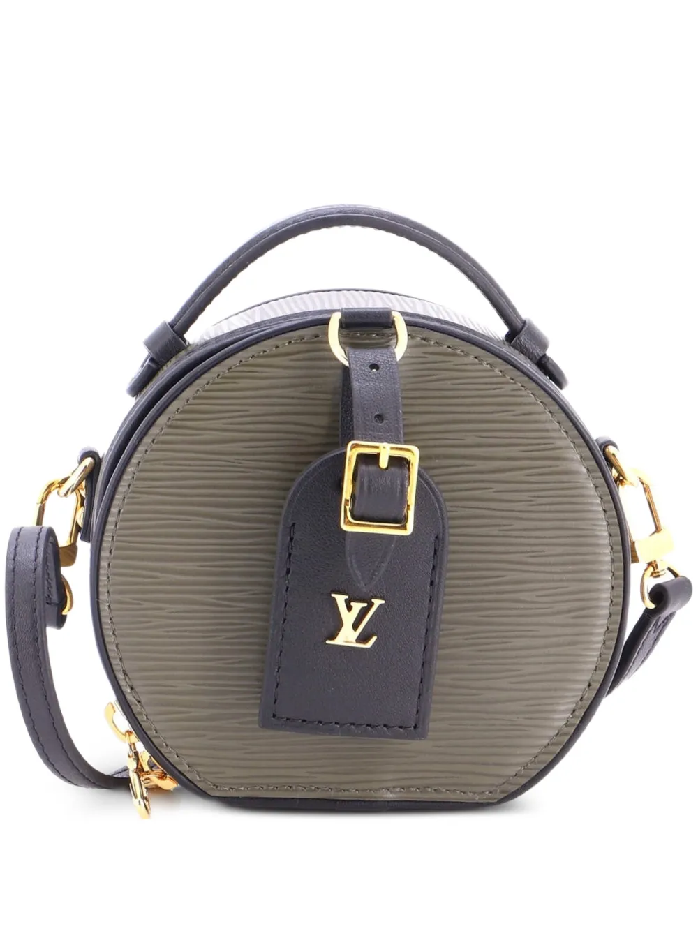 Louis Vuitton Pre-Owned Mini Boite Chapeau Bag Epi Leather crossbody bag - Black