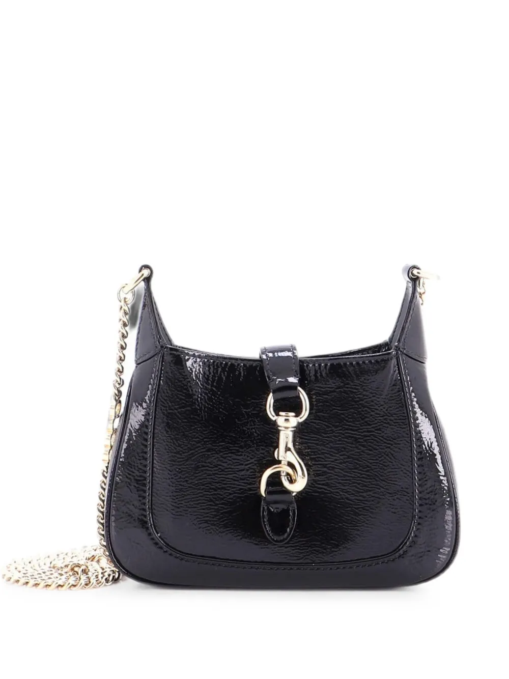Gucci Pre-Owned Borsa passepartout Jackie Notte mini - Nero