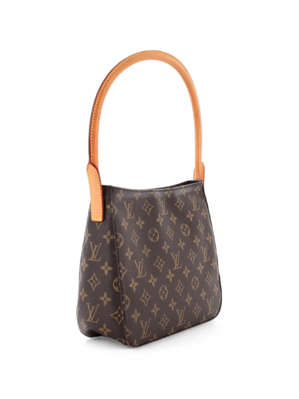 Louis Vuitton Pre-Owned Looping Handbag Monogram Canvas MM satchel - Brown