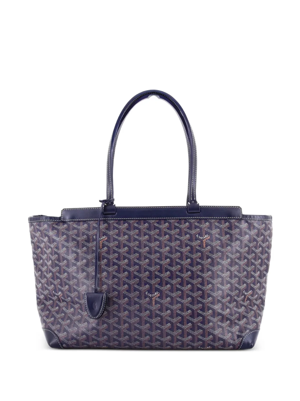 Goyard Pre-Owned Borsa tote Bellechasse PM in tela cerata - Blu