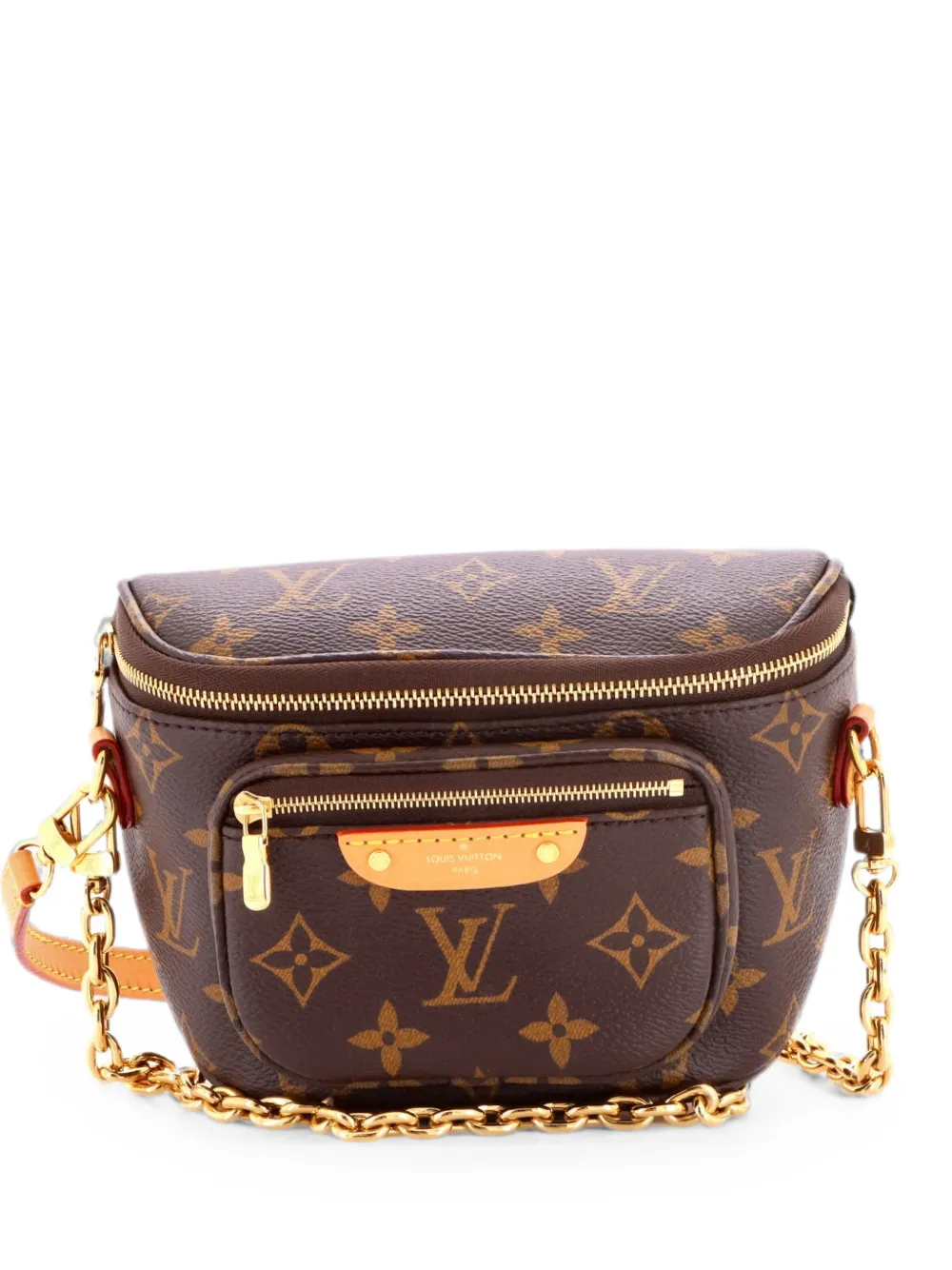 Louis Vuitton Pre-Owned Mini Bum Bag Monogram Canvas-Gürteltasche - Braun