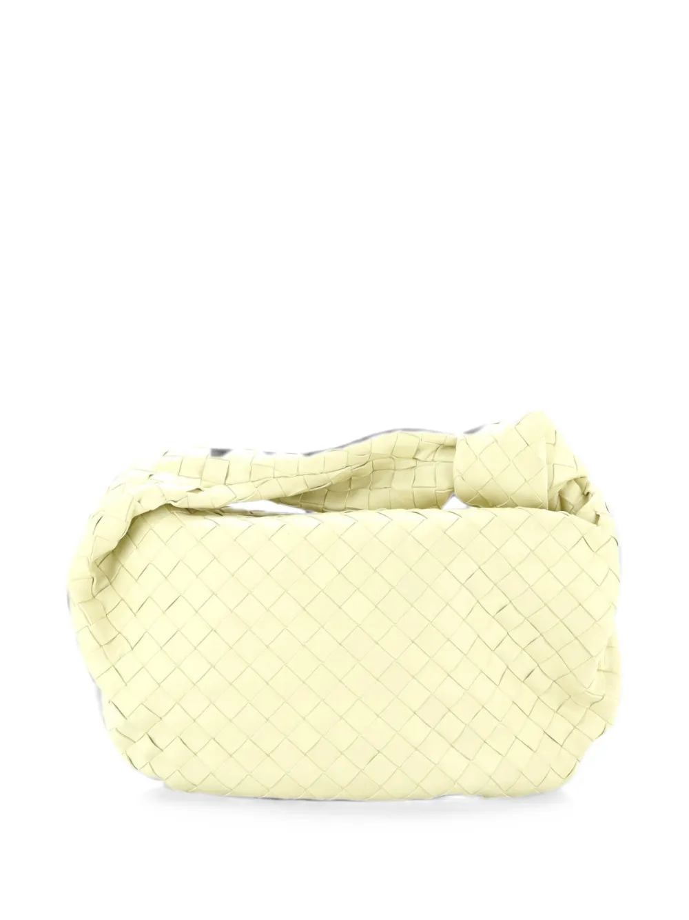 Bottega Veneta Pre-Owned Borsa passepartout BV Jodie in nappa con design Intrecciato - Giallo