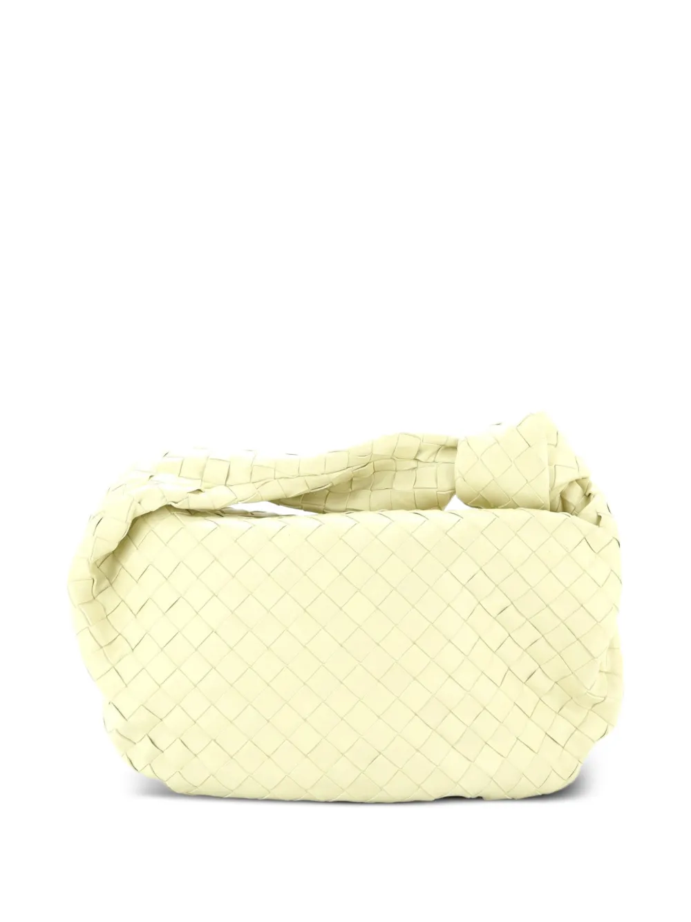 Bottega Veneta Pre-Owned Mini BV Jodie Intrecciato Beuteltasche - Gelb