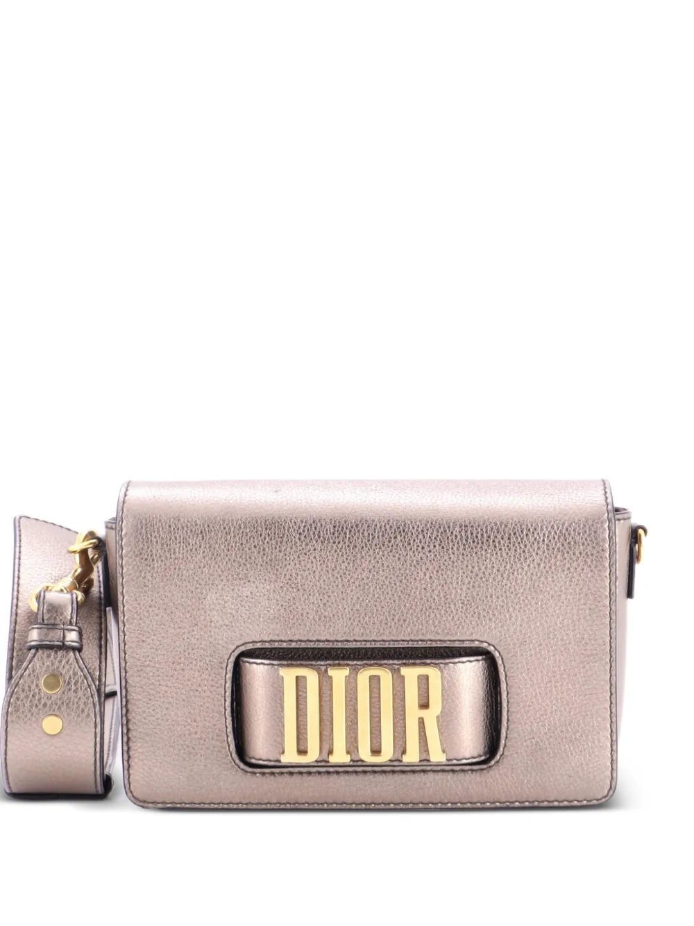 Christian Dior Pre-Owned Dio(r)evolution Flap Bag Leather Medium shoulder bag - Brown