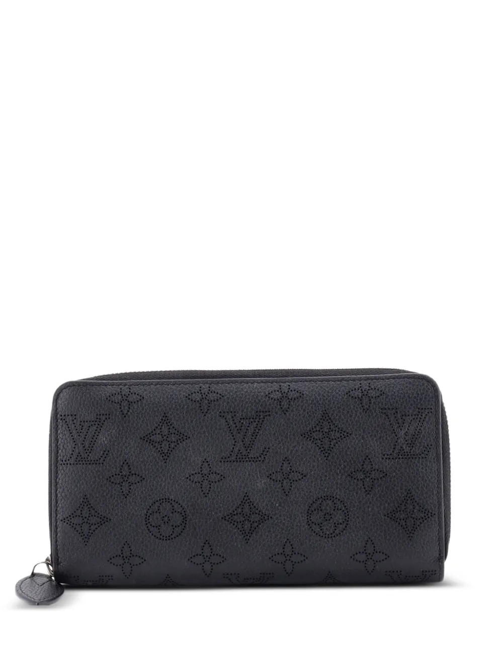 Louis Vuitton Pre-Owned Zippy Wallet Mahina Leather small wallets - Black