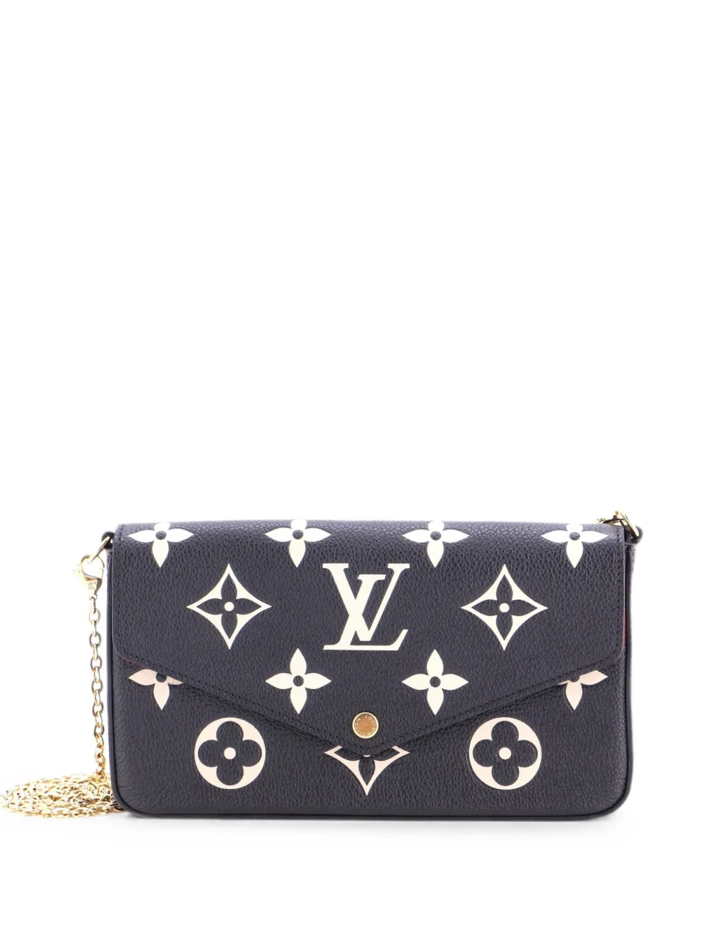 Louis Vuitton Pre-Owned Felicie Pochette Umhängetasche mit Monogramm - Schwarz