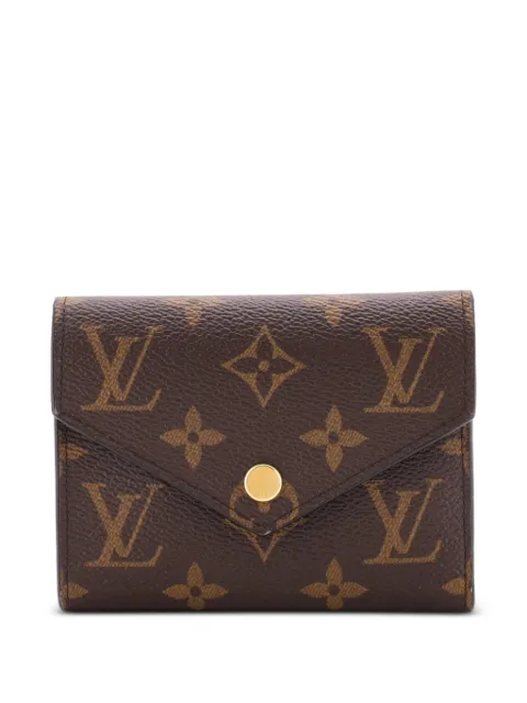 Louis Vuitton Pre-Owned Victorine Wallet Monogram Canvas small wallets
