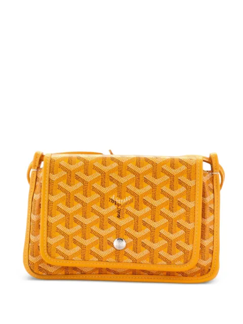 Goyard Pre-Owned 플루멧 클러치 지갑 코팅 캔버스 크로스 백
