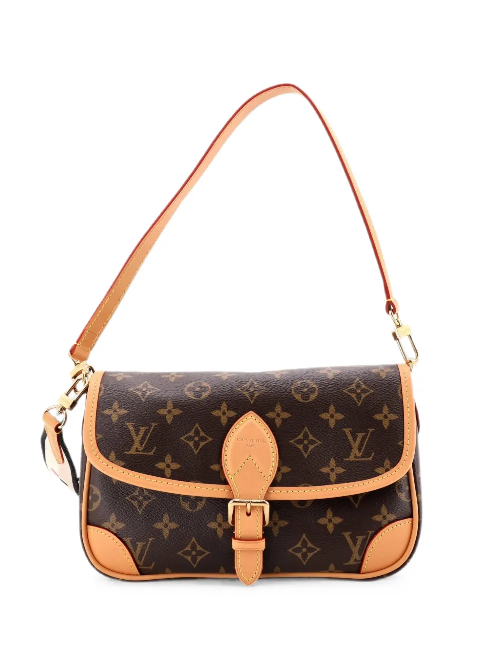 Louis Vuitton Pre-Owned Borsa a spalla Diane NM nano in tela con monogramma - Marrone