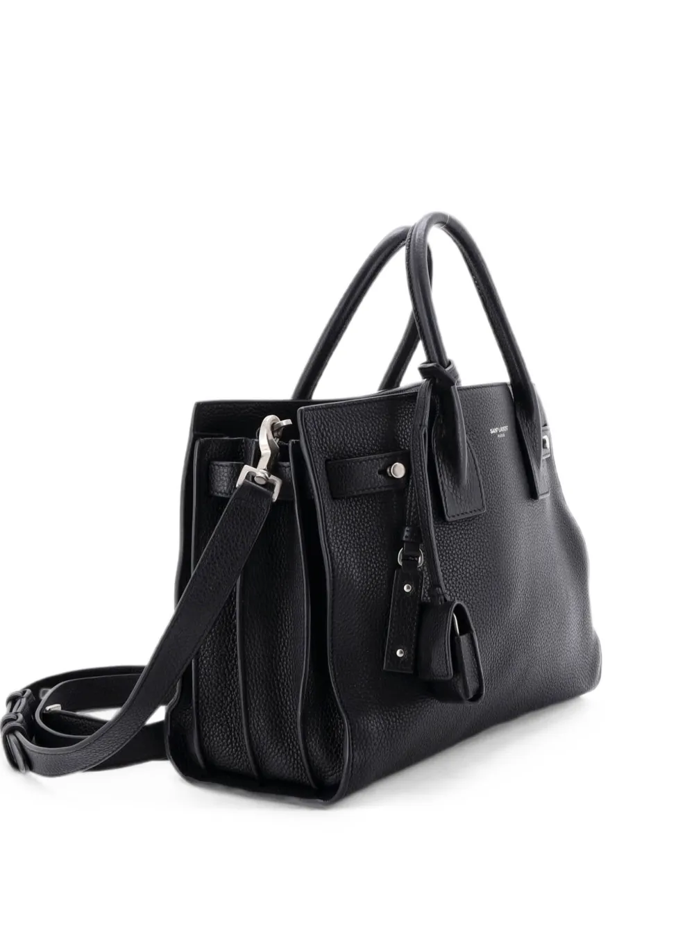 Saint Laurent Pre-Owned Borsa a tracolla Sac de Jour Souple Baby in pelle - Nero
