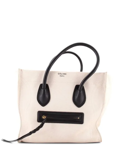 Celine Pre-Owned ファントムバッグ キャンバス ミディアム ハンドバッグ