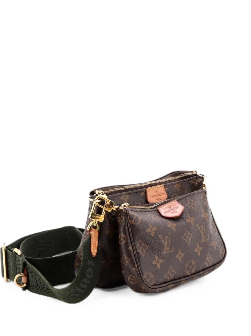 Louis Vuitton Pre-Owned Multi Pochette Accessoires Monogram Canvas-Umhängetasche - Braun