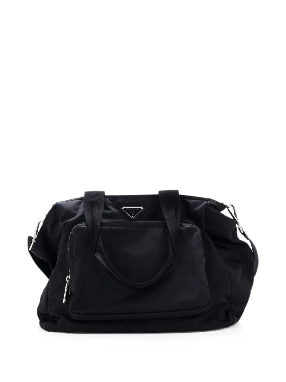 Prada Pre-Owned Borsa a tracolla Baby Bag Re-Nylon media - Nero