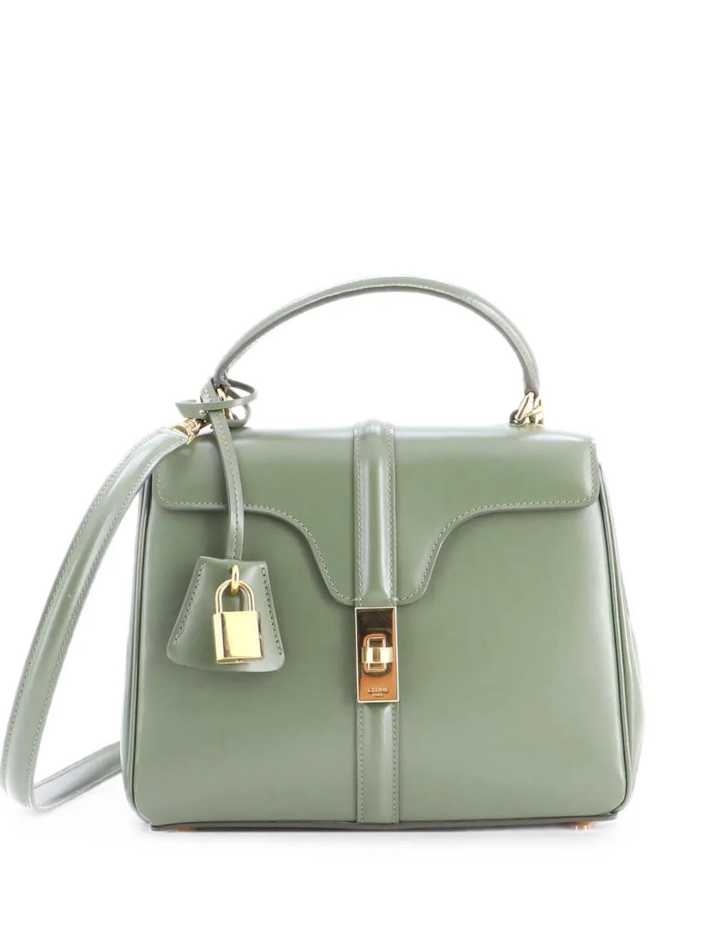 Celine Pre-Owned Mittelgroße Handtasche 16cm - Grün