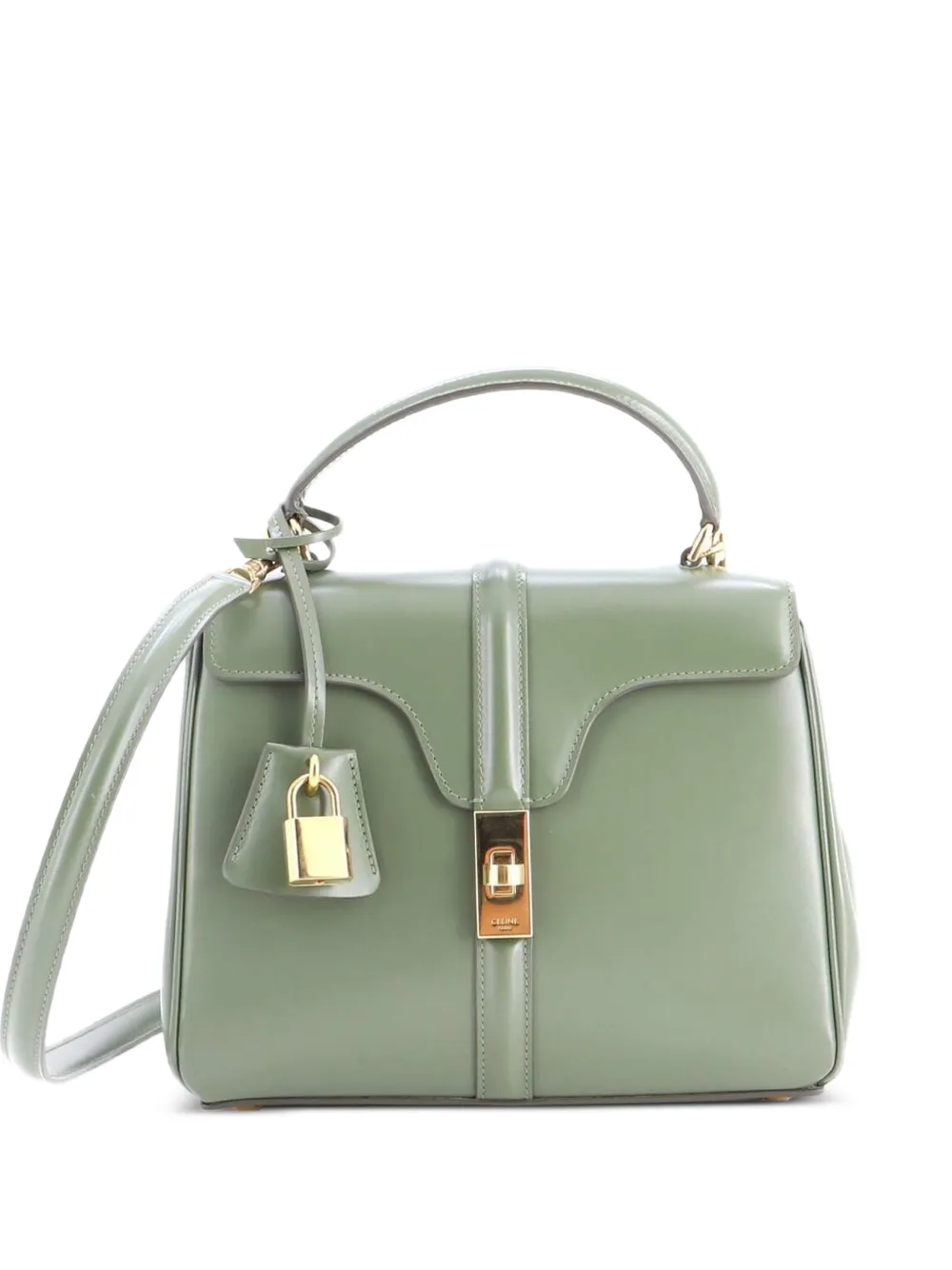 Celine Pre-Owned Mittelgroße Handtasche 16cm - Grün