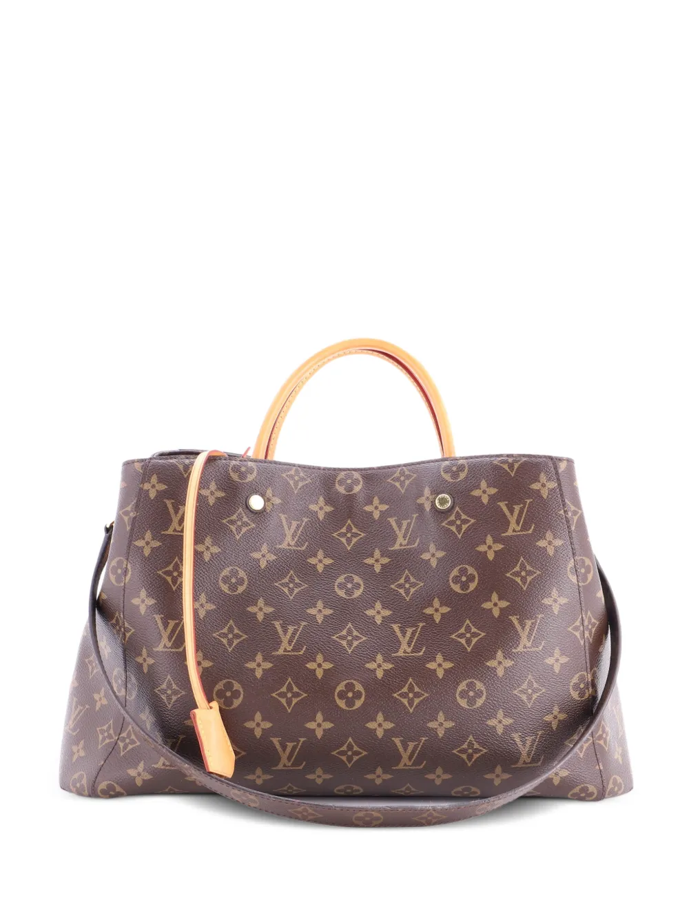 Louis Vuitton Pre-Owned Montaigne Handbag Monogram Canvas GM tote bag - Brown
