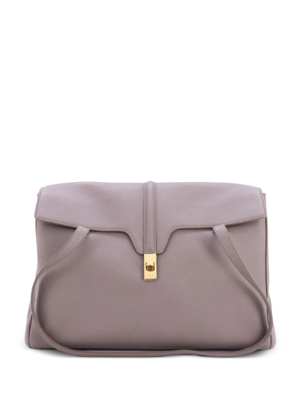 Celine Pre-Owned Soft 16 Bag Grained Calfskin Large shoulder bag - Grey