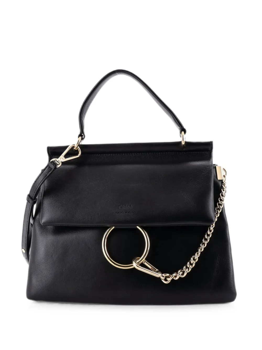 Chloé Pre-Owned Borsa a tracolla Faye piccola in pelle - Nero